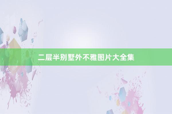 二层半别墅外不雅图片大全集